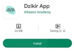 Student Work - Dzikir App